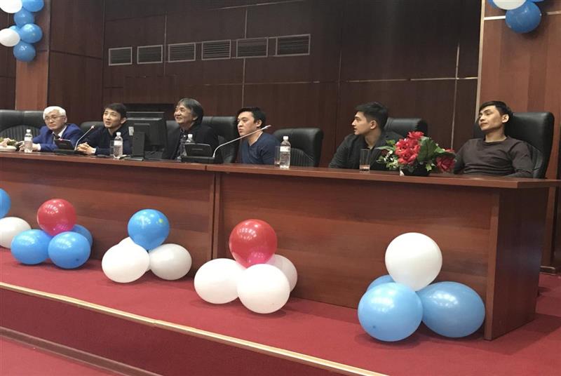 «Zhastar» theater of Astana met with students of the Faculty of Mechanics and Mathematics