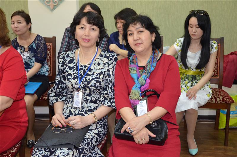 Преподаватели кафедры казахского языкознания.