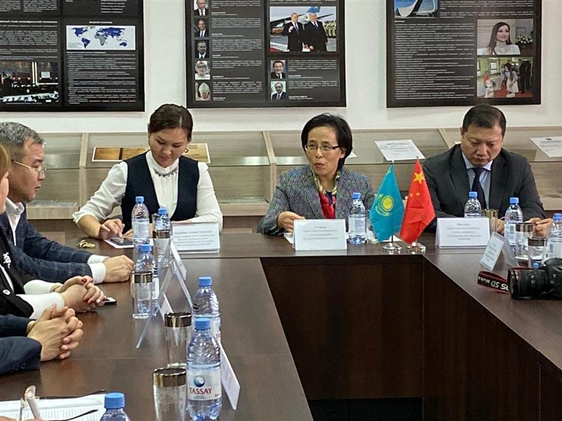 Leadership lecture by the Consul General of the People's Republic of China in Almaty, Mrs. Gen Lipin, at the Faculty of Oriental Studies on the topic: “Prospects for Sino-Kazakh Relations”