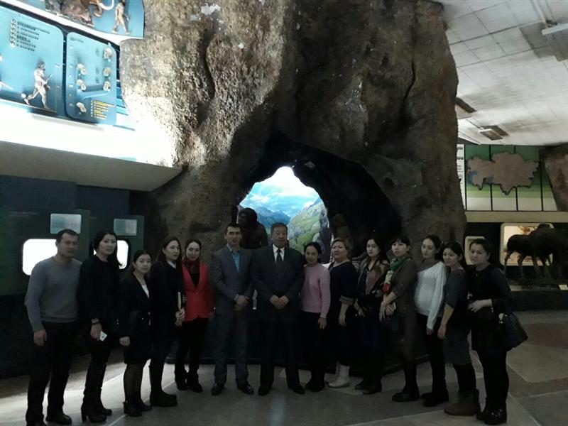 Guests of Kokshetau University on trips to museums compatible with the teachers of the Department of Biophysics and Biomedicine