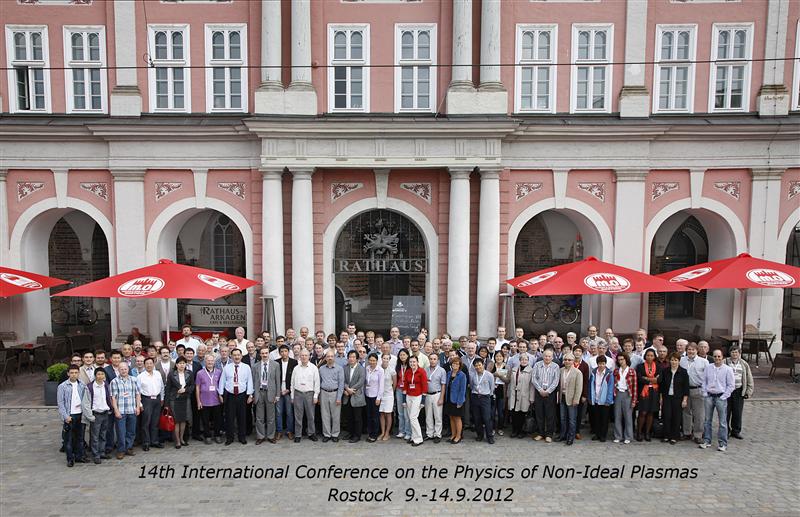 14-Международная Конференция по физике неидеальной плазмы, Росток, Германия