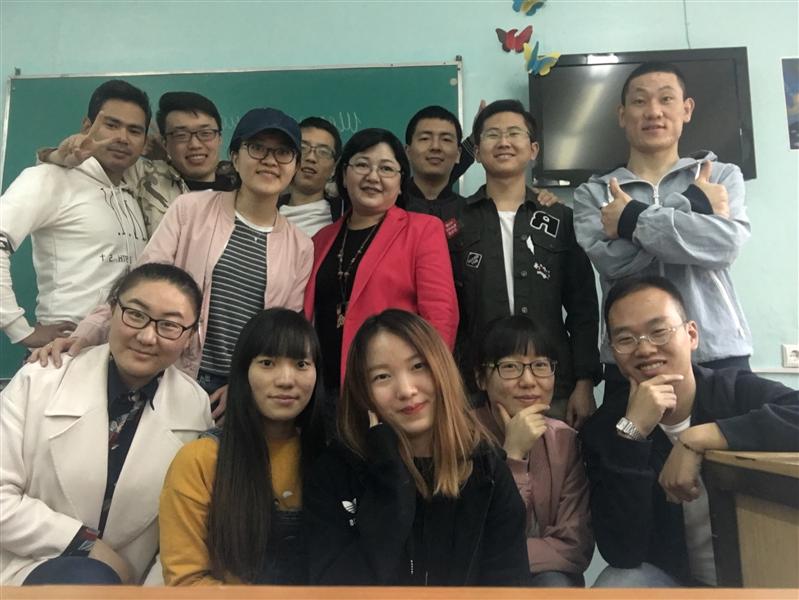 Classes with Chinese students