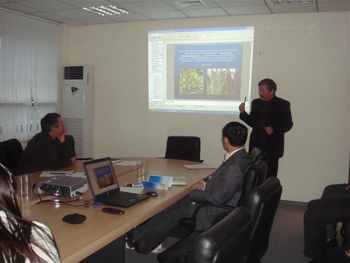 Обучающий семинар (WORKSHOP) для работников нефтегазовой отрасли «Устойчивое развитие экосистем Прикаспийского региона» (Актау, 2007 г.)